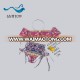 New design women Retro pattern bandeau bikini swimsuit swimwear