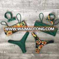 YY2382 Custom Young Sexy Hot Girls Women printing Bikini Teen Swimwear